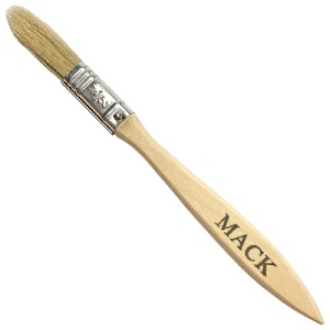 Hog Bristle Single Thick Chip Brush 1/2"