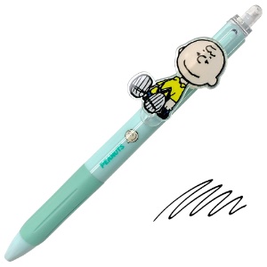 Peanuts Slide Gel Pen 0.5mm Charlie Brown