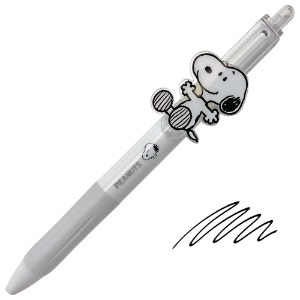 Peanuts Slide Gel Pen 0.5mm Snoopy