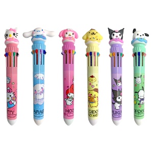 Sanrio 10 Colors Ballpoint Pen