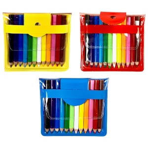 Mini Pencil Pouch 12 Set