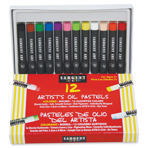 Sargent Artists Oil Pastels 12 Color Set