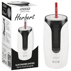 Cretacolor Herbert Electric Sharpener White