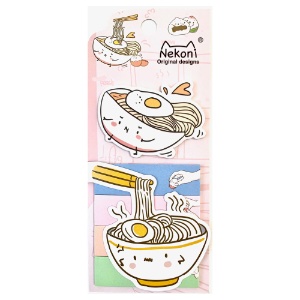 Nekoni Original Designs Sticky Note Ramen