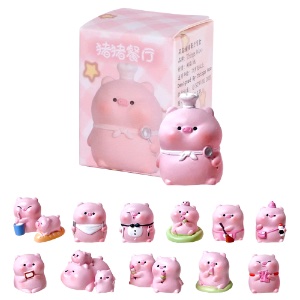Things Woo Blind Box Piggy Restaurant