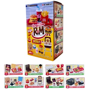 Re-ment Blind Box R&M Burger Shop