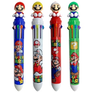 Sanrio 10 Colors Ballpoint Pen 0.7mm Mario
