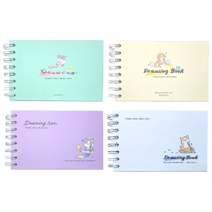 Ssueim&Cclim Drawing Notebook 6.5"x4" Cute Dog