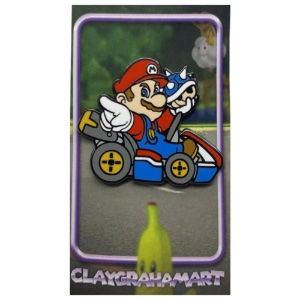 Clay Graham Art Enamel Pin Here You Go