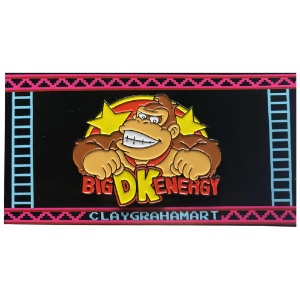 Clay Graham Art Enamel Pin Big DK Energy