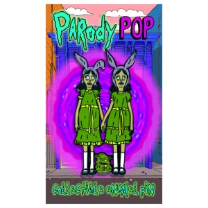 Parody Pop Enamel Pin Louise Belcher Shining Twins