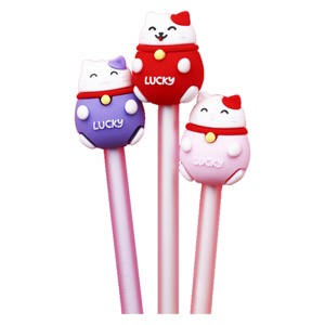 Novelty Gel Pen 0.5mm Lucky Cat