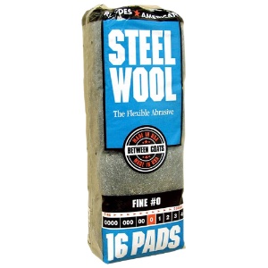 Steel Wool 16 Pads Pack Fine #0