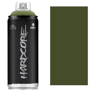 MTN Hardcore Spray Paint 400ml Olive Green