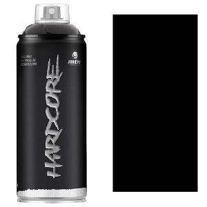MTN Hardcore Spray Paint 400ml Black