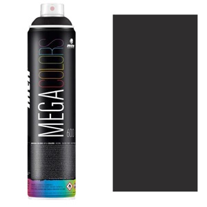 MTN Mega Colors Spray Paint 600ml Black