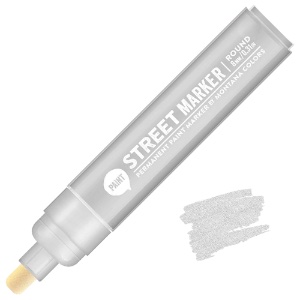 MTN Street Permanent Paint Marker 10mm Silver