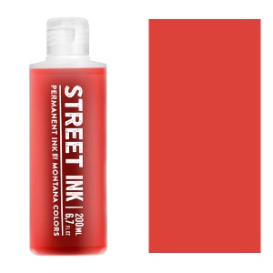 MTN Street INK Permanent Alcohol Ink Refill 200ml Red