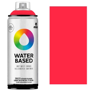 MTN Waterbased 400 Spray Paint 400ml Fluorescent Red