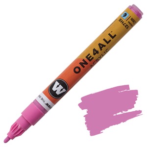 Molotow ONE4ALL 127HS Acrylic Paint Marker 2mm Fuchsia Pink