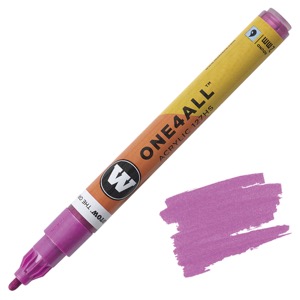Molotow ONE4ALL 127HS Acrylic Paint Marker 2mm Metallic Pink