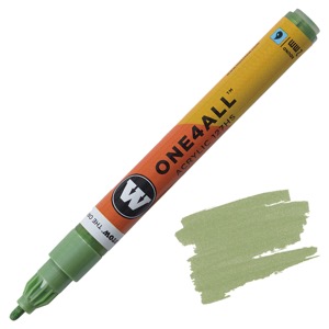 Molotow ONE4ALL 127HS Acrylic Paint Marker 2mm Metallic Light Green