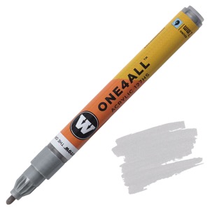 Molotow ONE4ALL 127HS Acrylic Paint Marker 2mm Metallic Silver
