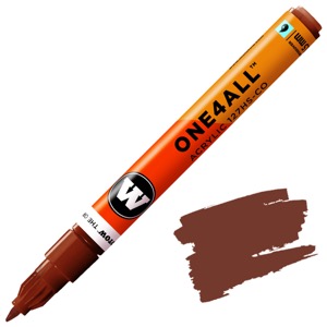 Molotow ONE4ALL 127HS-CO Acrylic Paint Marker 1.5mm Hazelnut Brown