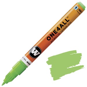 Molotow ONE4ALL 127HS-CO Acrylic Paint Marker 1.5mm Neon Green Fluorescent