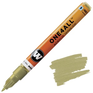 Molotow ONE4ALL 127HS-CO Acrylic Paint Marker 1.5mm Metallic Gold