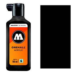 Molotow ONE4ALL Acrylic Paint Refill 180ml Signal Black