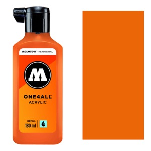 Molotow ONE4ALL Acrylic Paint Refill 180ml Neon Orange
