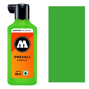 Molotow ONE4ALL Acrylic Paint Refill 180ml Neon Green
