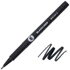 Molotow BLACKLINER Permanent Ink Pen Brush S Black