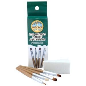 Natural Earth Paint Eco Makeup Applicator 5 Set
