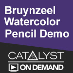 On Demand Class: Bruynzeel Watercolor Pencils and Van Gogh Watercolor