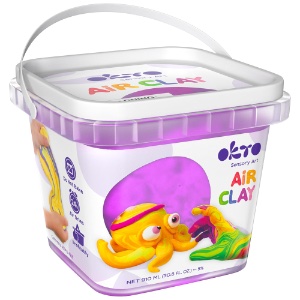 OKTO Air Clay Bucket 910ml Purple