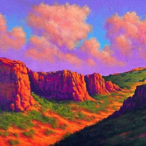Live Online Class: Vibrant Acrylic Painting with Joe A Oakes Saturday 3/2