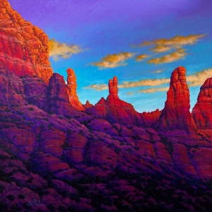 Live Online Class: Vibrant Landscapes with Joe A Oakes Saturday 11/11