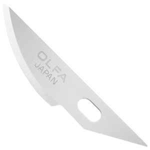 Olfa No. 9165 Curved Carving Blade 5-Pack Refills (for Precision Art Knife)