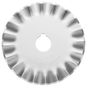 Olfa PIB45-1 Stainless Steel Pinking Blade 45mm