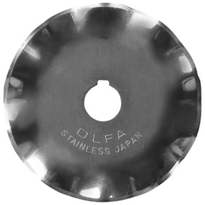 Olfa WAB45-1 Stainless Steel Wave Blade 45mm