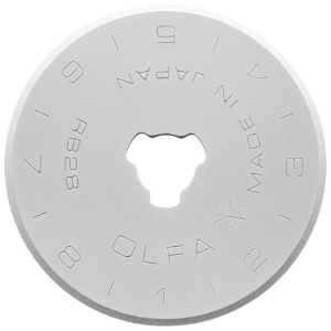 Olfa RB28 Tungsten Steel Rotary Blade 2 Pack 28mm