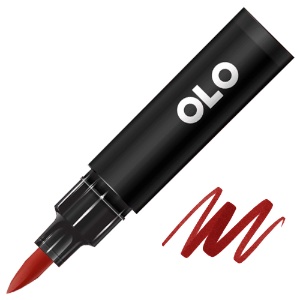 OLO Premium Alcohol Half Marker Brush OR2.7 Burnt Umber