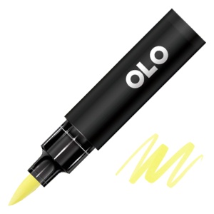 OLO Premium Alcohol Half Marker Brush Y1.2 Light Yellow