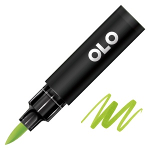 OLO Premium Alcohol Half Marker Brush YG2.5 Avocado