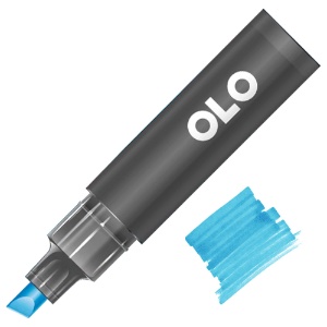 OLO Premium Alcohol Half Marker Chisel B1.3 Blue Hydrangea