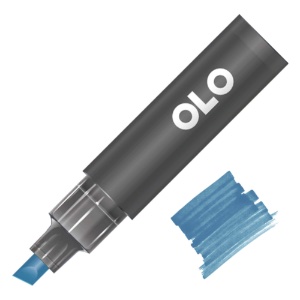 OLO Premium Alcohol Half Marker Chisel B4.3 Vintage Blue