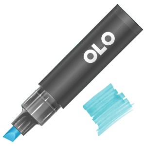 OLO Premium Alcohol Half Marker Chisel BG0.2 Blue Budgie