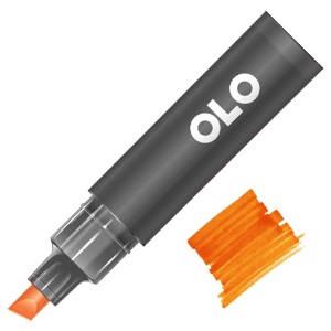 OLO Premium Alcohol Half Marker Chisel O1.4 Orange